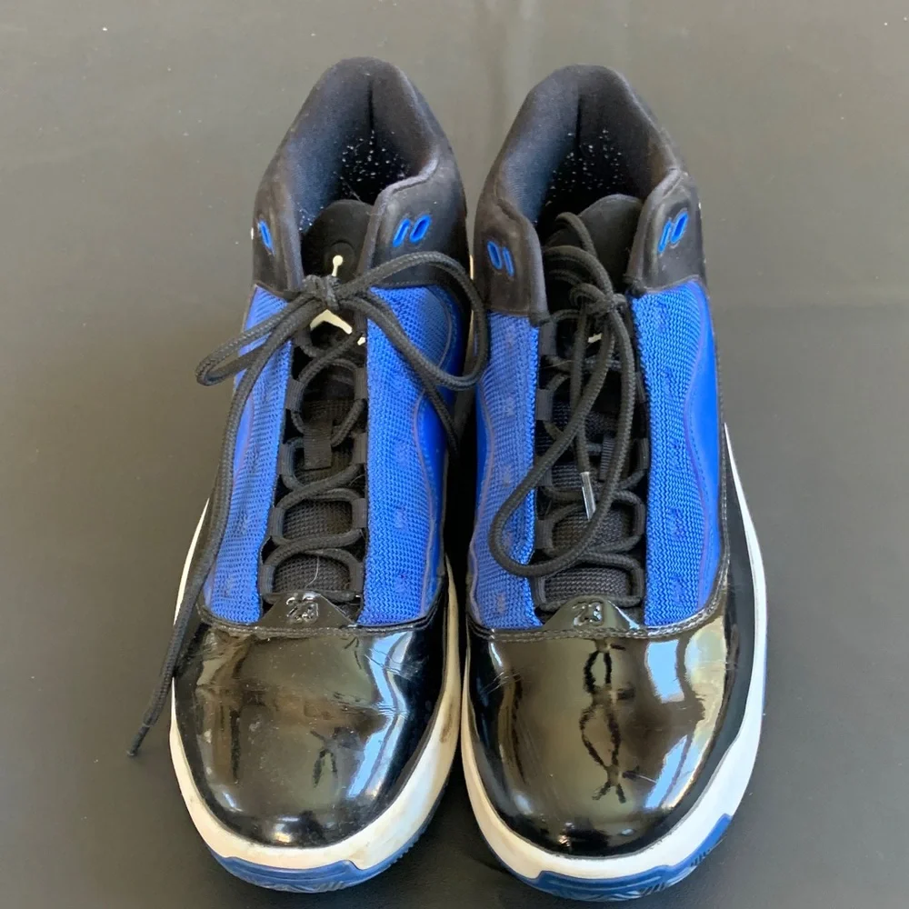 Air Jordan CP3.VI Game Royal Black Blue Patent Basketball Shoes Men’s 9.5